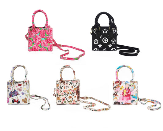 5 Printed Cute Girls Crossbody Bag