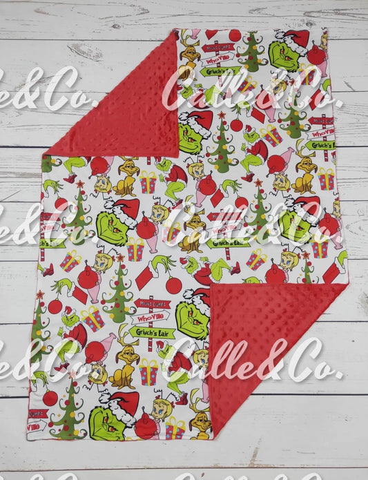 Baby Christmas Tree Character Blanket