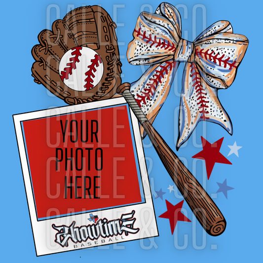 Polaroid Cutsey Baseball Collage