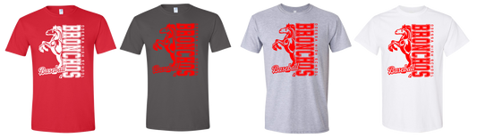 Bronchos Baseball Horse T-Shirt